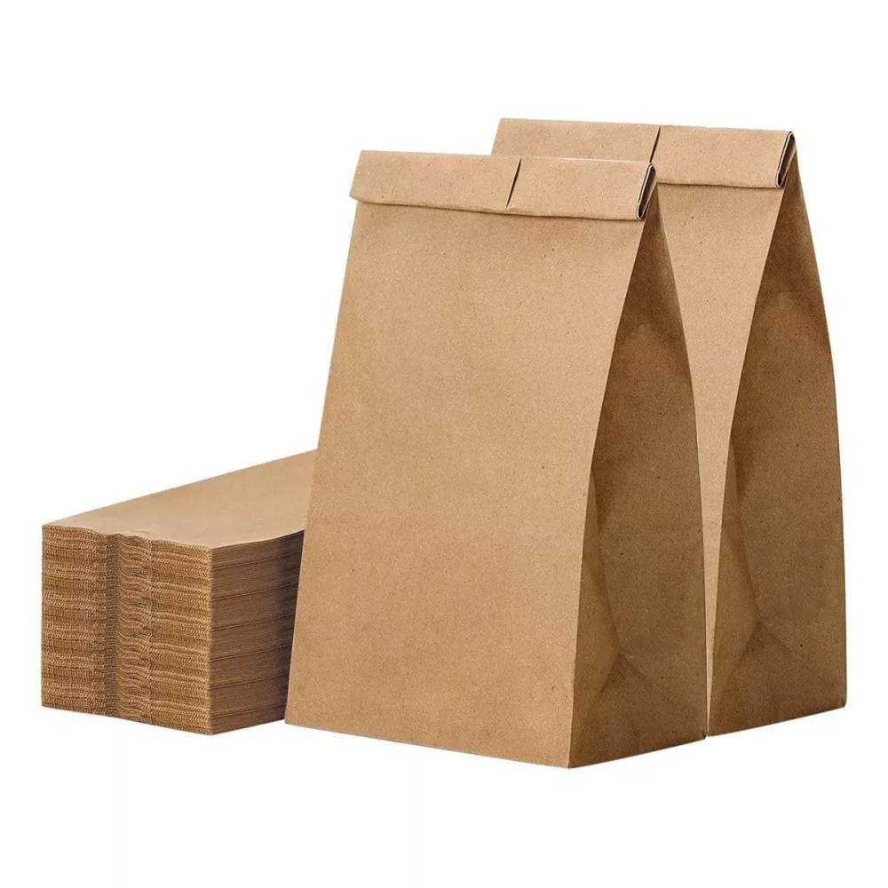 Leichte, tragbare Lunchtasche aus Papier