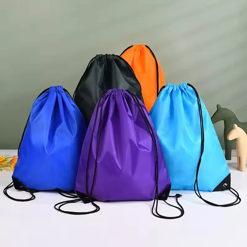 Wasserdichter Outdoor-Rucksack aus Polyester mit Kordelzug