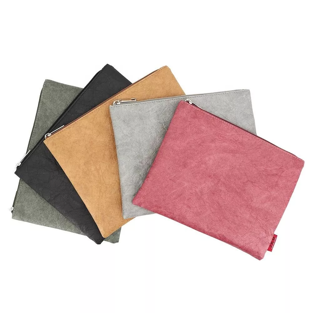 Tragbare Reise-Make-up-Tasche aus Papier