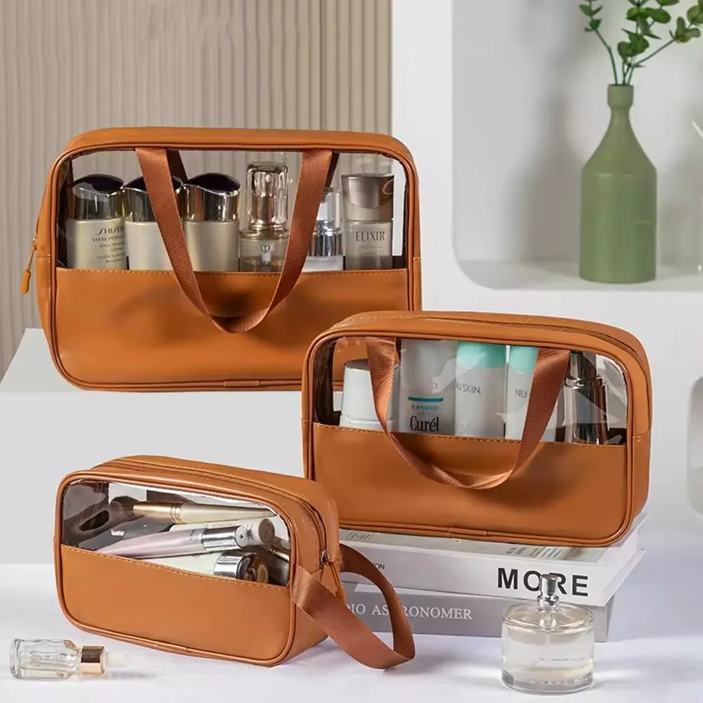Tragbare Reise-Kosmetiktasche aus PVC