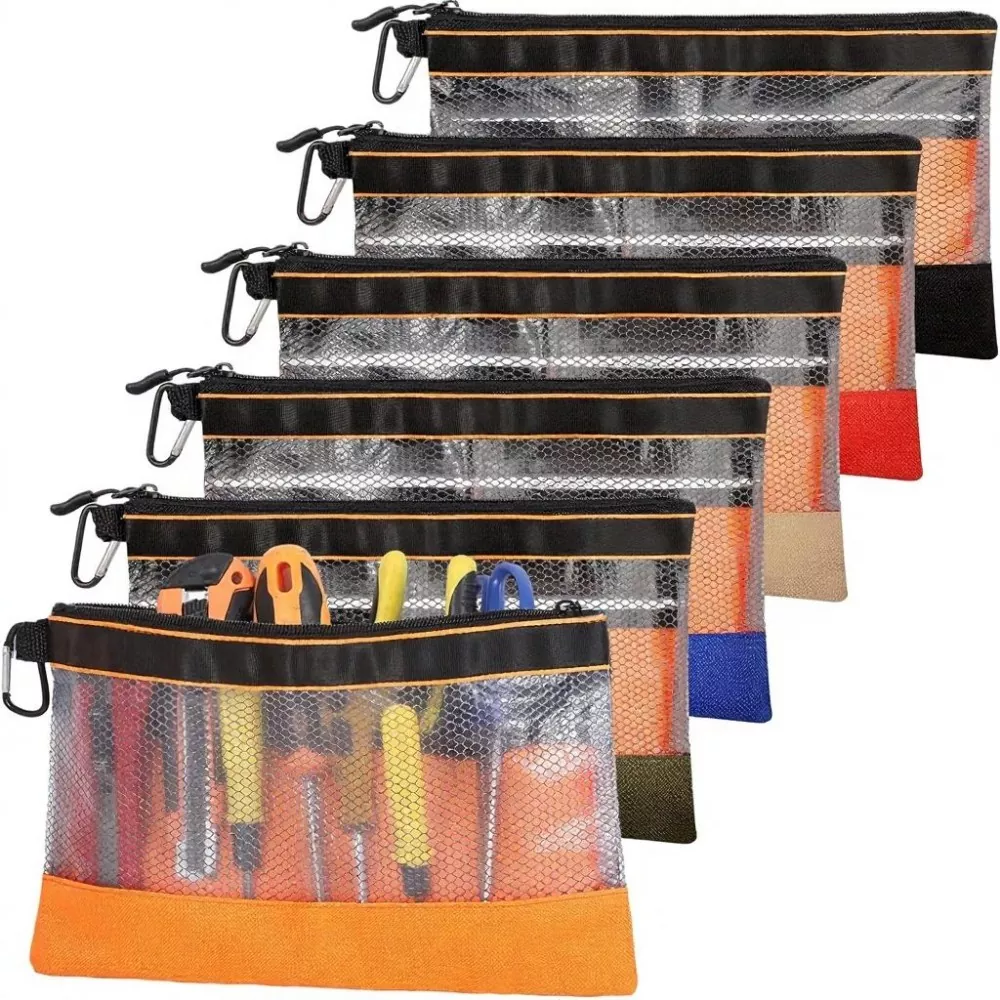 Glatte Werkzeugtasche mit Reißverschluss